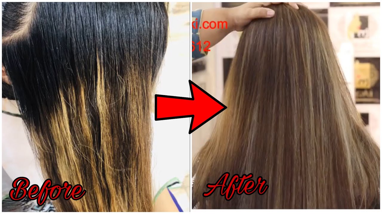 Neutralization of Copper Hair Tone Colour | Easy Method for Neutralization