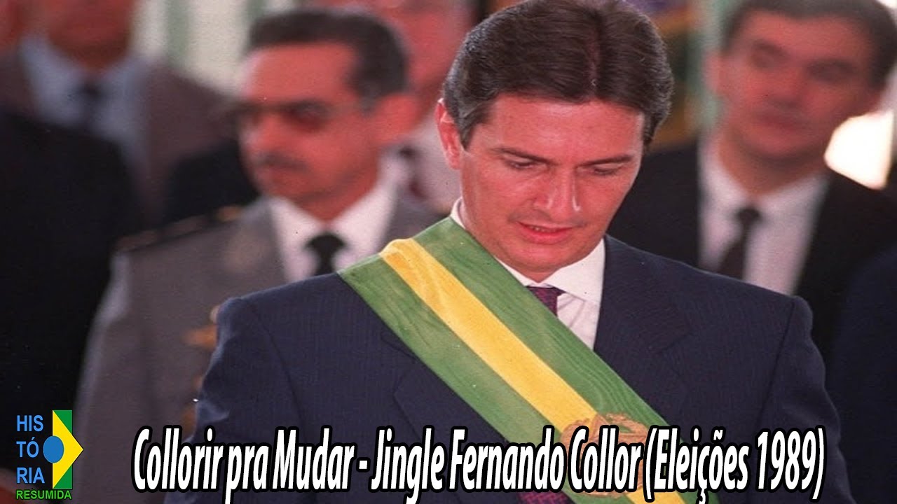 Collorir pra Mudar - Jingle Fernando Collor (Eleições 1989 - Com Letras/With Lyrics)