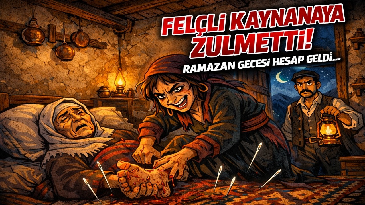 Felçli Kaynanasına Zulmetti! Ramazan Gecesi Başına Gelenler Herkesi Şoke Etti | İbretlik Hikaye