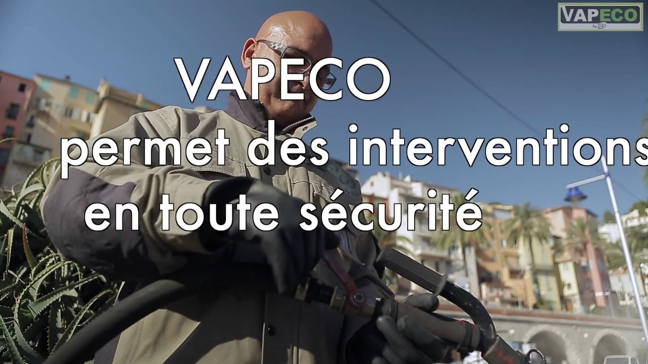 VAPECO Systeme de désherbage Vapeur écologique