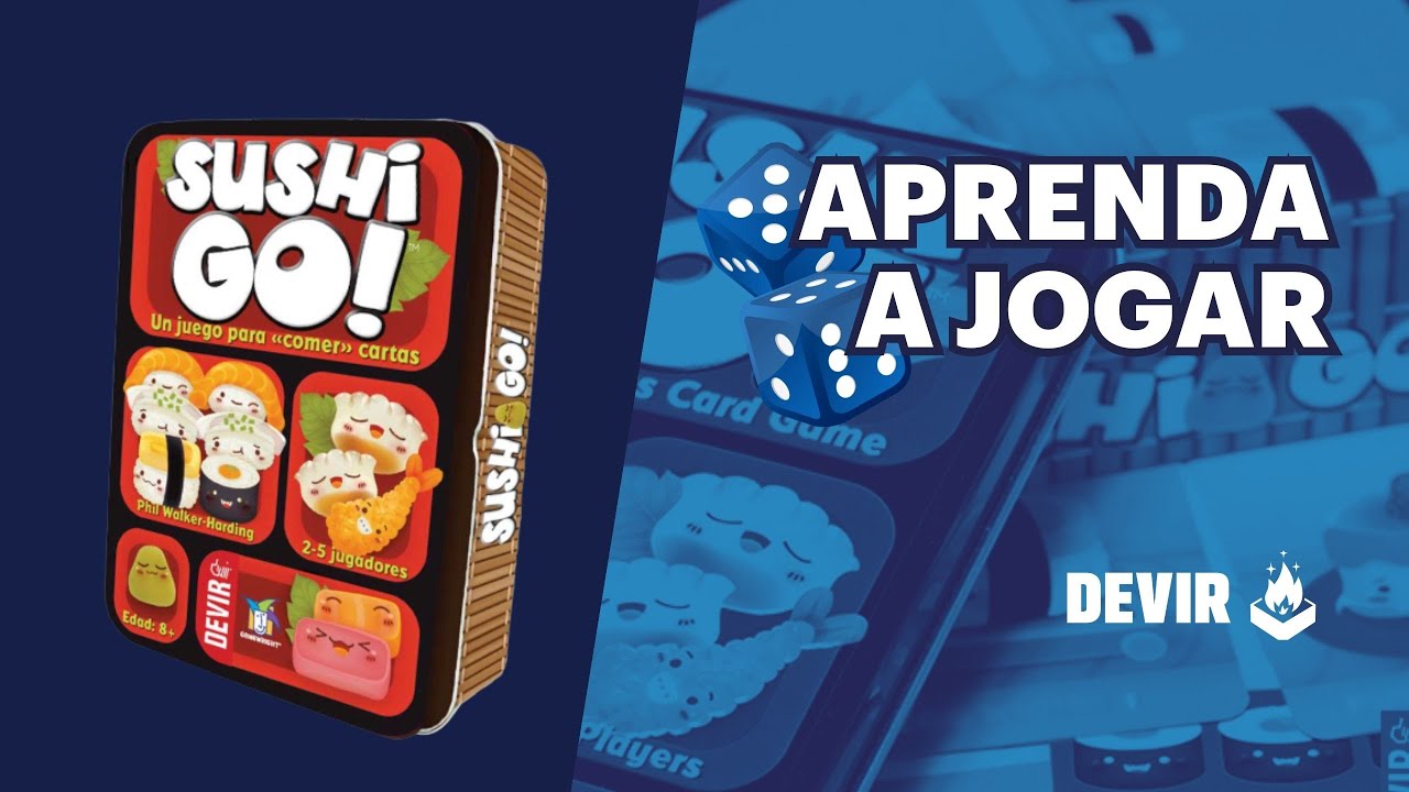 DEVIR BRASIL I Sushi Go! - regras rápidas