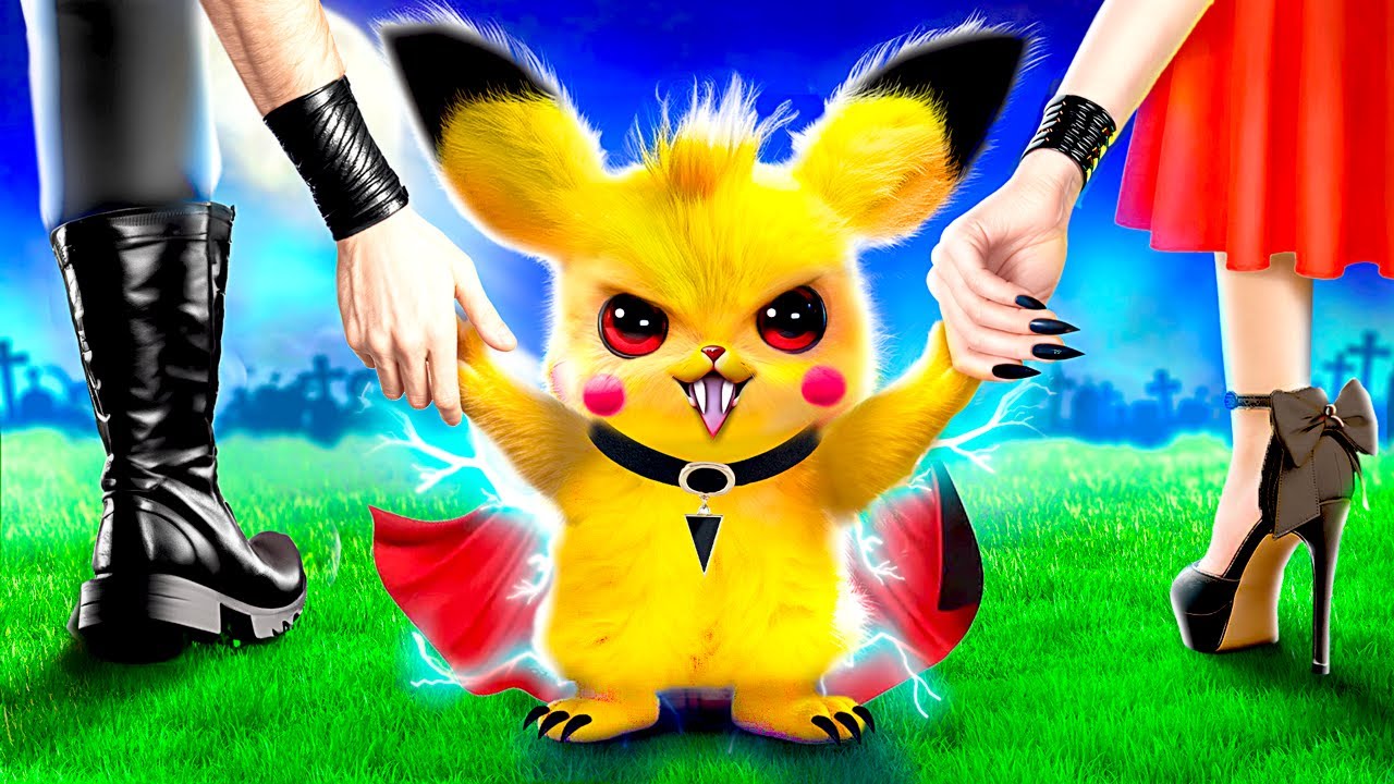 Un Vampire Adopte un Pokémon! Pokémon dans la Vraie Vie!