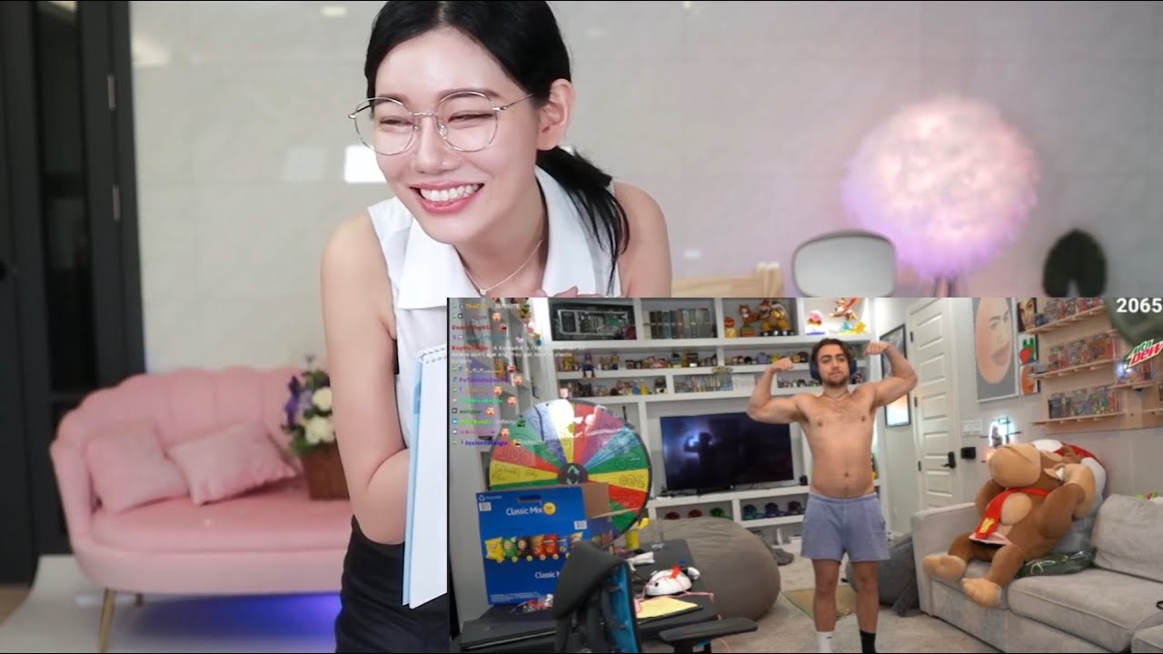 Berry0314 And Mizkif Rates Each Other (with chat)