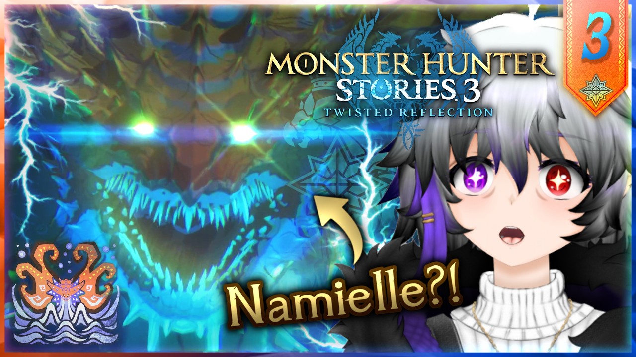 Namielle HERE?!😱 I Missed You!😭 (Demo Ending) | Monster Hunter Stories 3 Ep3 Let's Play & Reaction
