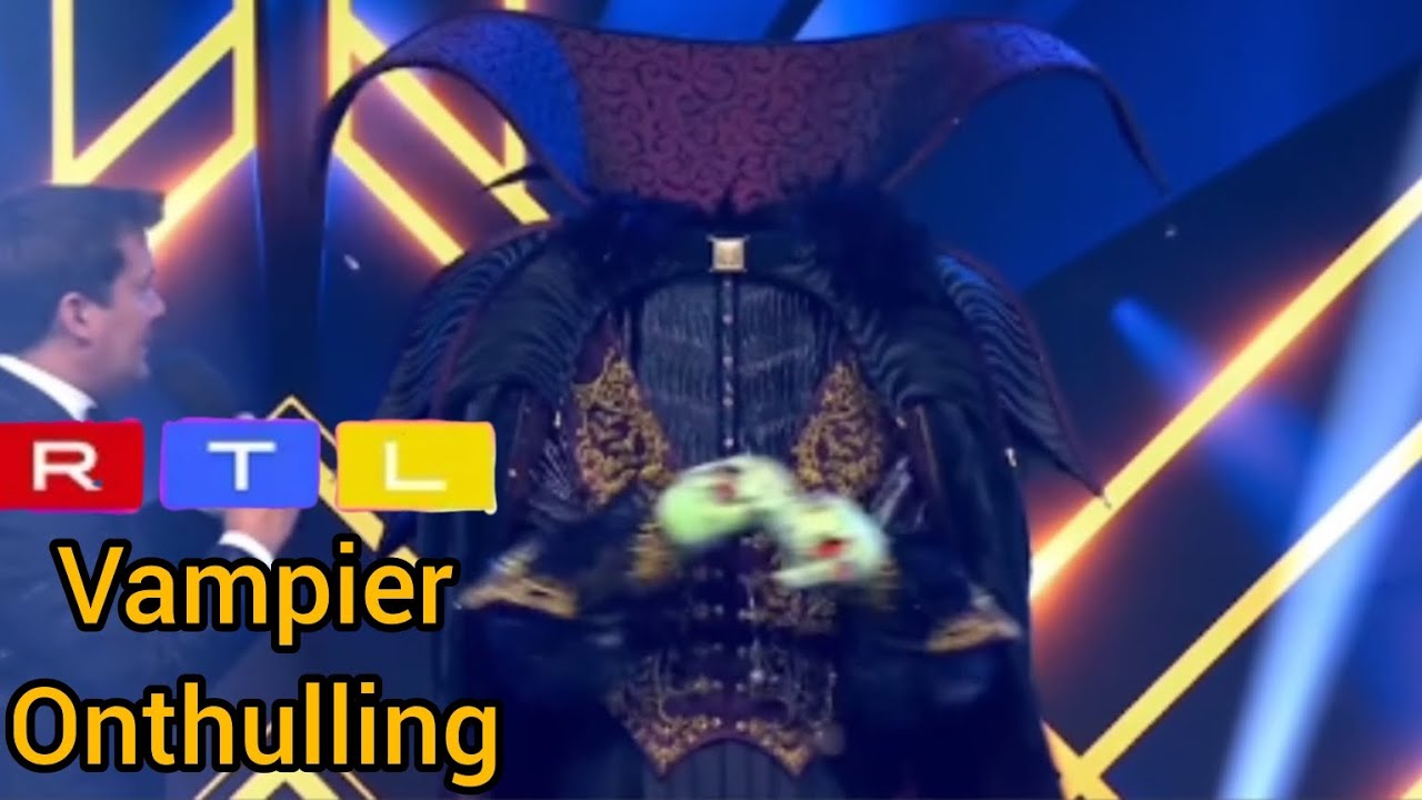 vampier  // onthulling // the masked singer  nederland  seizoen 6