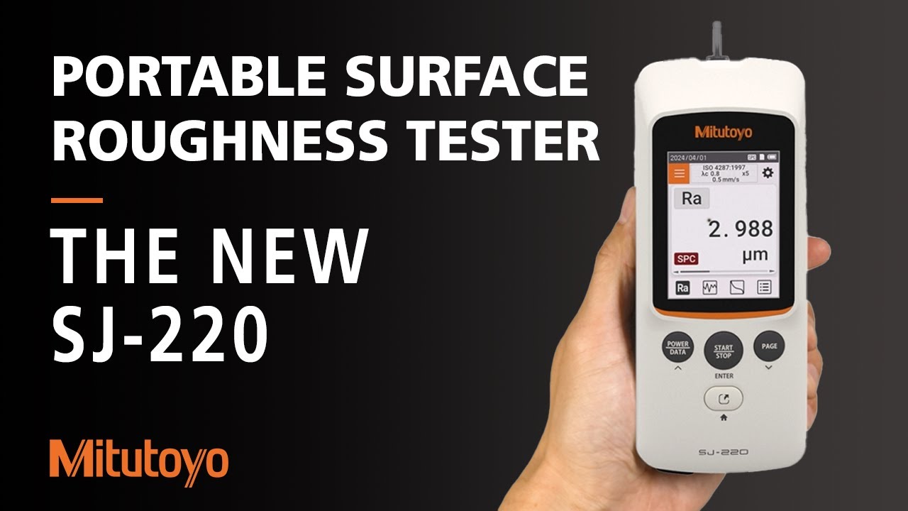 Our Brand New Portable Surface Roughness Tester | SJ-220