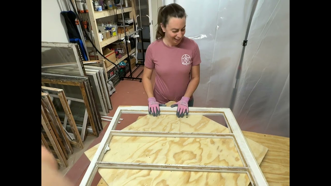 Mastering the Technique: Stripping Paint and Glaze from a Historic Window Sash