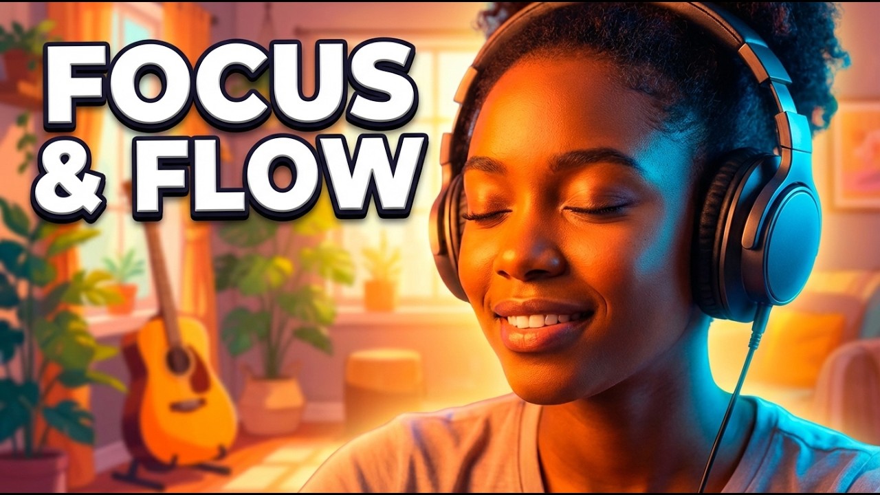 Ambient Study Music to Concentrate 🎧 | Sungura Lo-Fi 2HR Focus Session – Relaxing African Guitar
