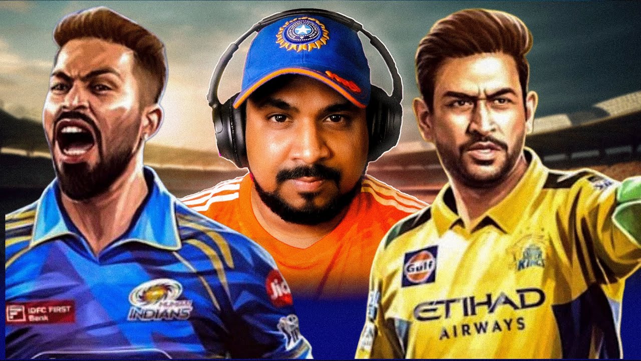 CSK vs MI IPL 2026 Live 🔥 Dhoni vs Rohit| Full Match Gameplay & Commentary