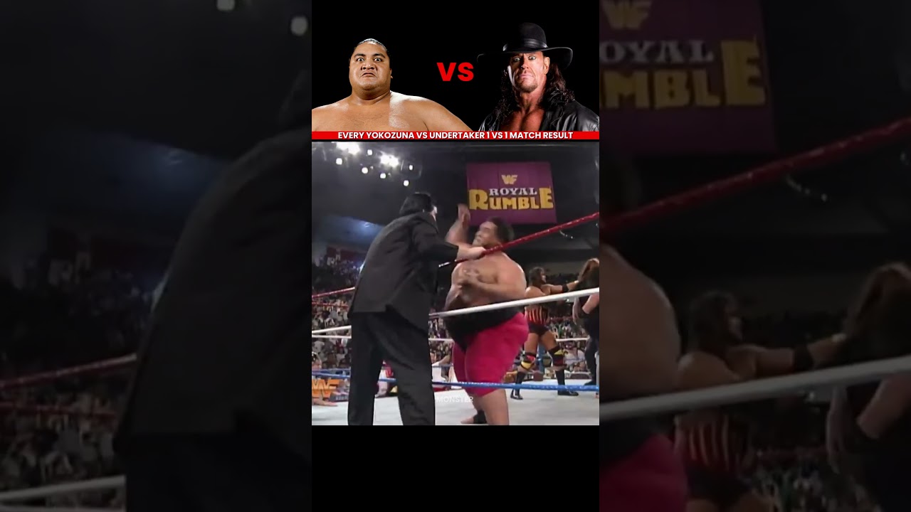 Every Undertaker vs Yokozuna 1 vs 1 Match Result Edit 💥 #wwe