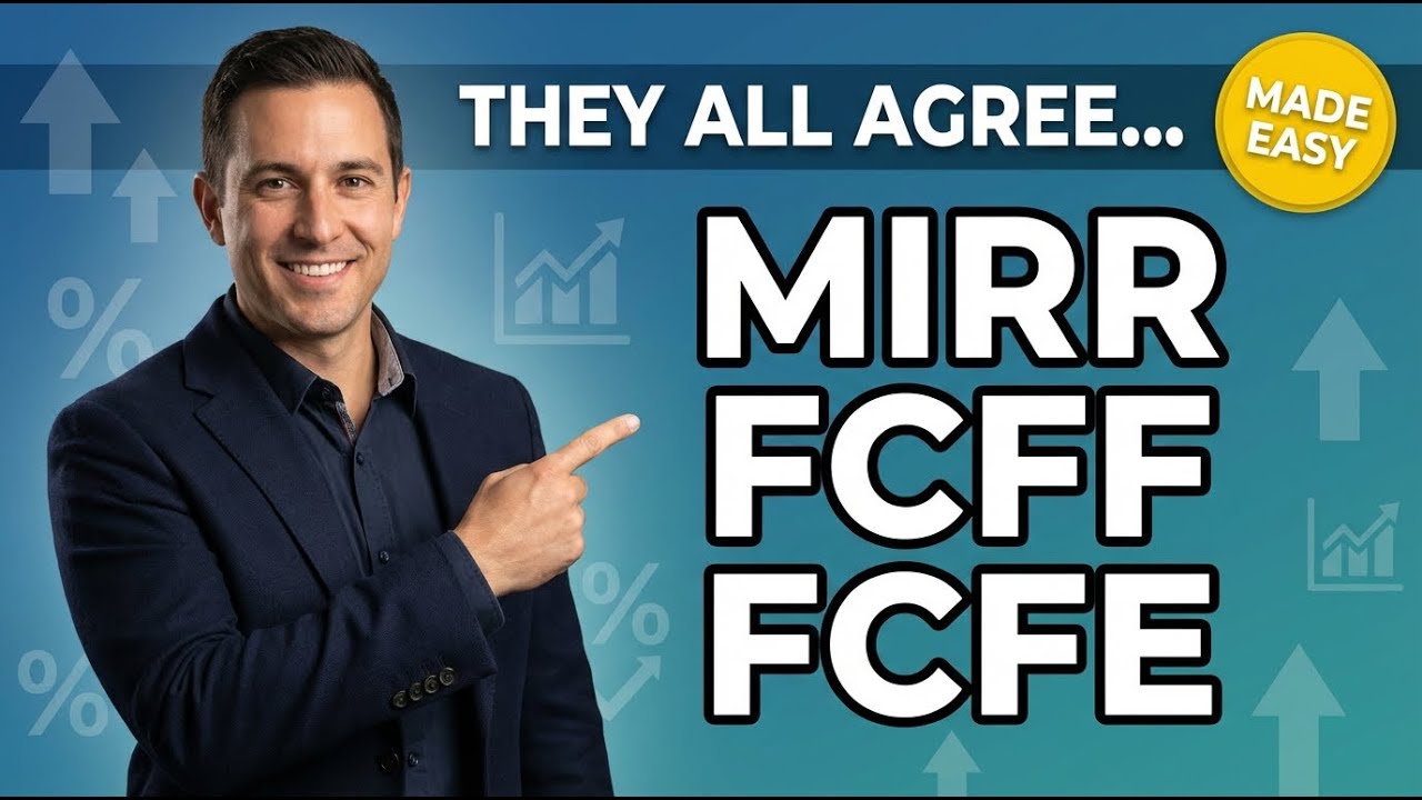 I Asked Finance Experts About MIRR, FCFF & FCFE Here's What They Said