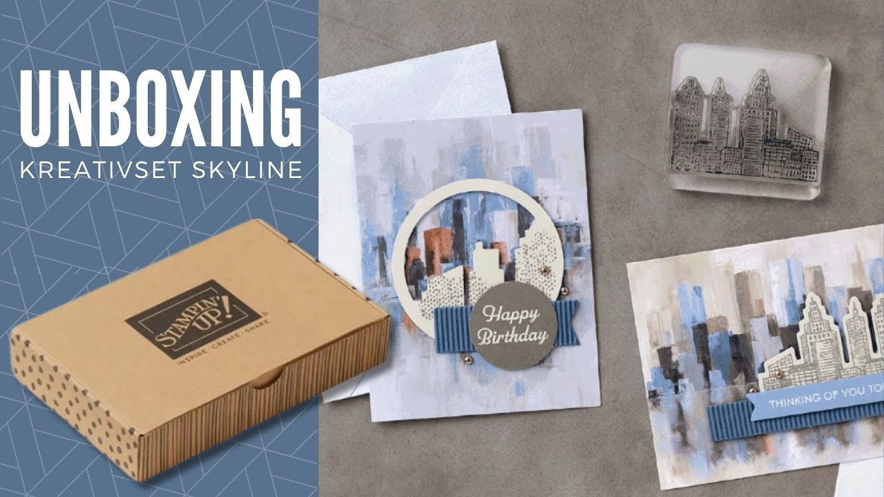 NEU | Maskulin & Urban |  Kreativ-Set Skyline | Unboxing | EXKLUSIV-ONLINE