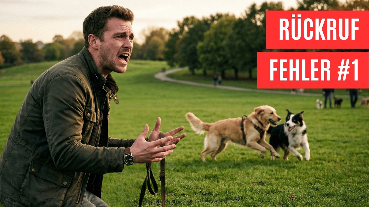 Rückruf-Training gescheitert? Warum dein Hund dich ignoriert (Teil 1)