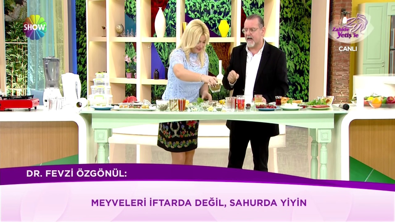 Dr. Fevzi Özgönül'den çok özel tarifler!