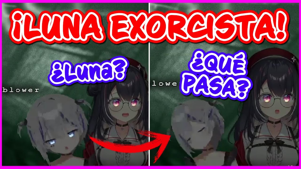 Luna es pose&iacute;da en stream de terror【Hina Misora】