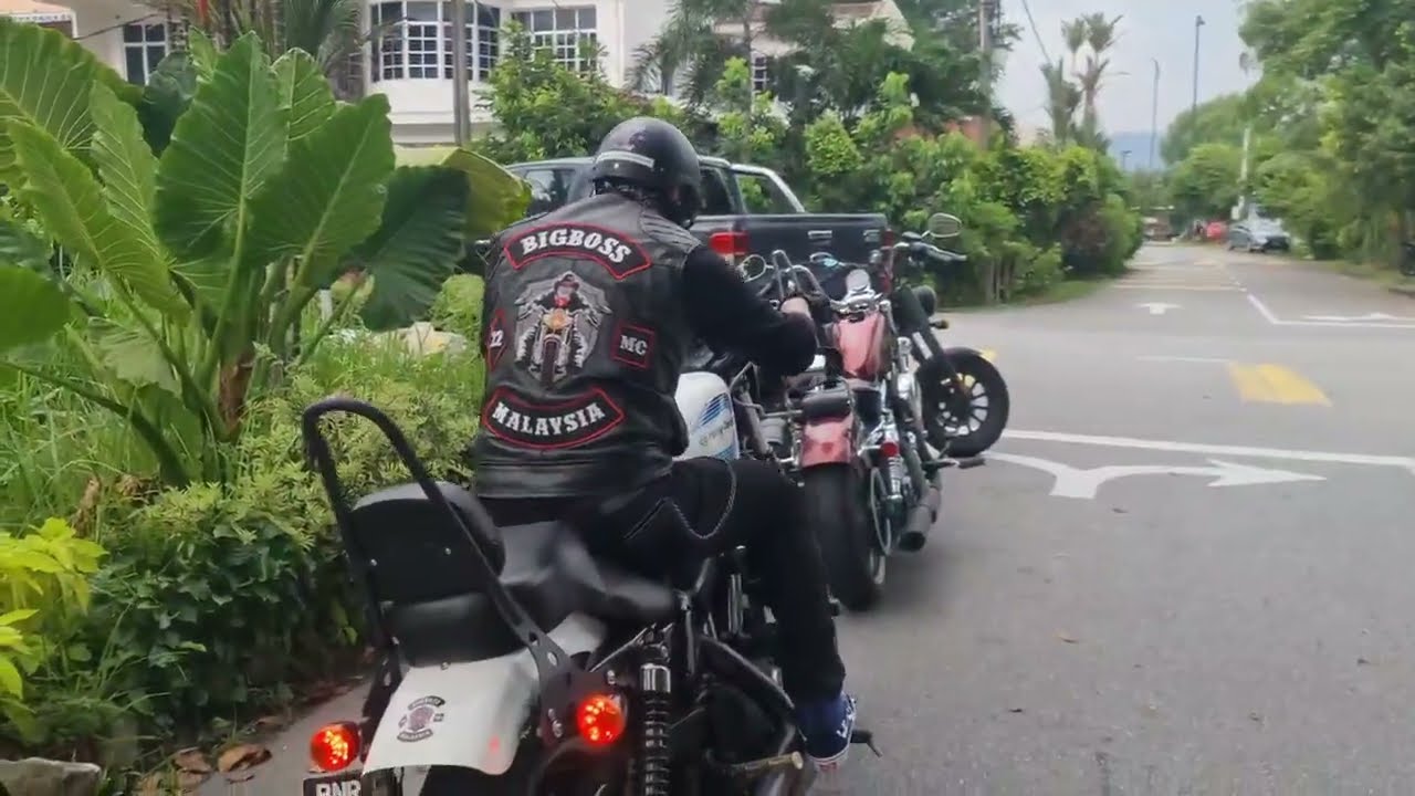 Harley Davidson Iron 883 President Bigboss MC Malaysia