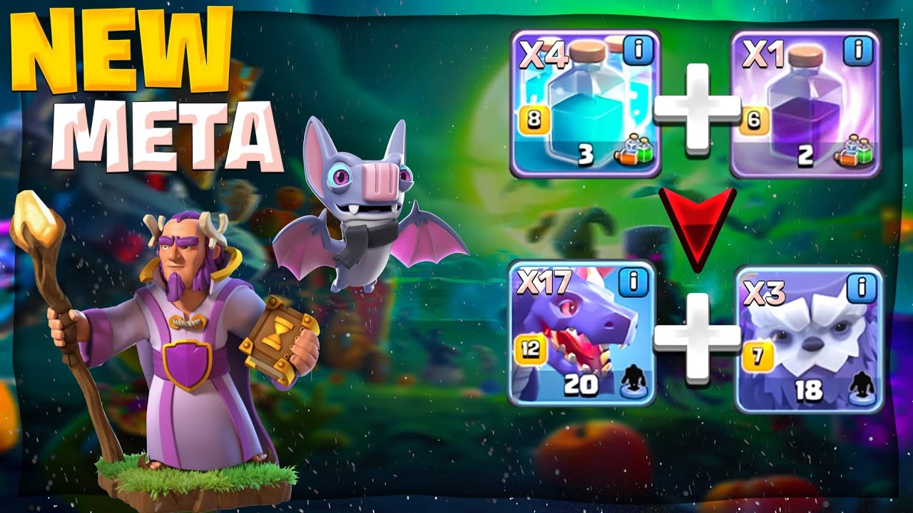 NEVER Fail |Yetimite + Clones | TH17 Dragon attack strategy | Clash of Clans