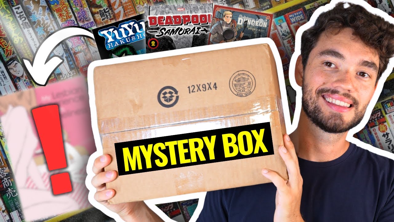 They Sent Me a MYSTERY Manga Box… I Was NOT Ready
