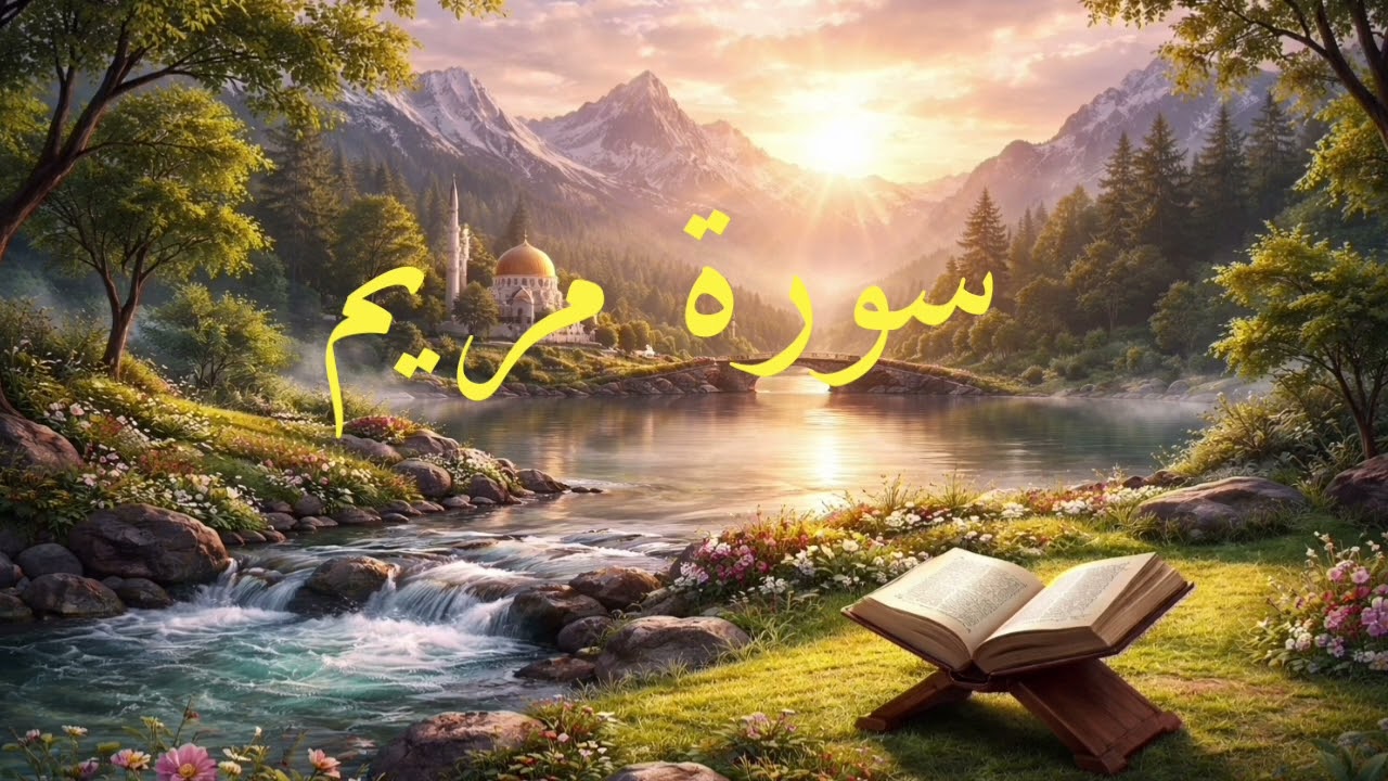 :تلاوة خاشعة من سورة مريم | راحة للقلب وسكينة للروح من القرآن الكريم