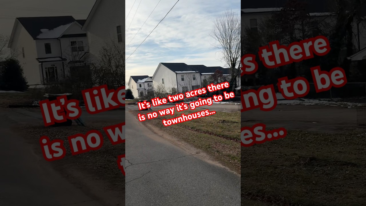 How ridiculous overdevelopment is getting in the south&hellip;#smalltownamerica #gentrification #smalltown