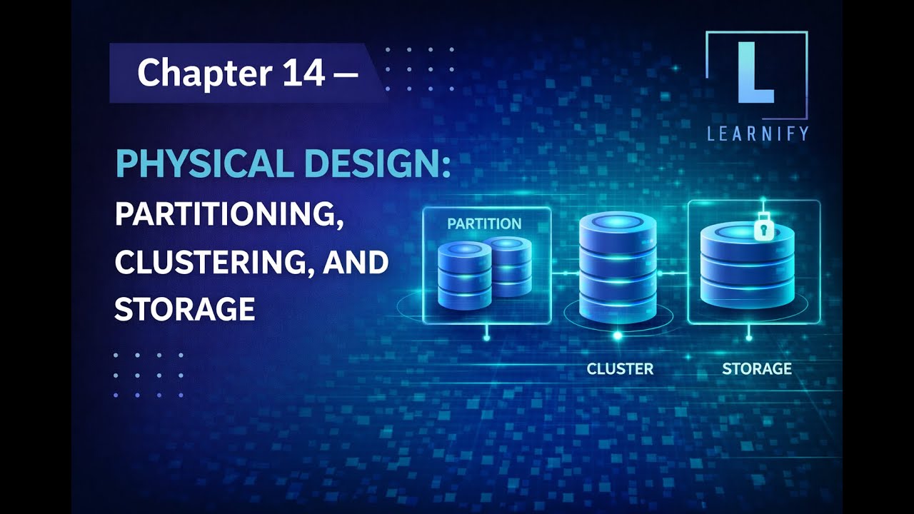 Chapter 14 — Physical Design: Partitioning, Clustering, And Storage | Learnify