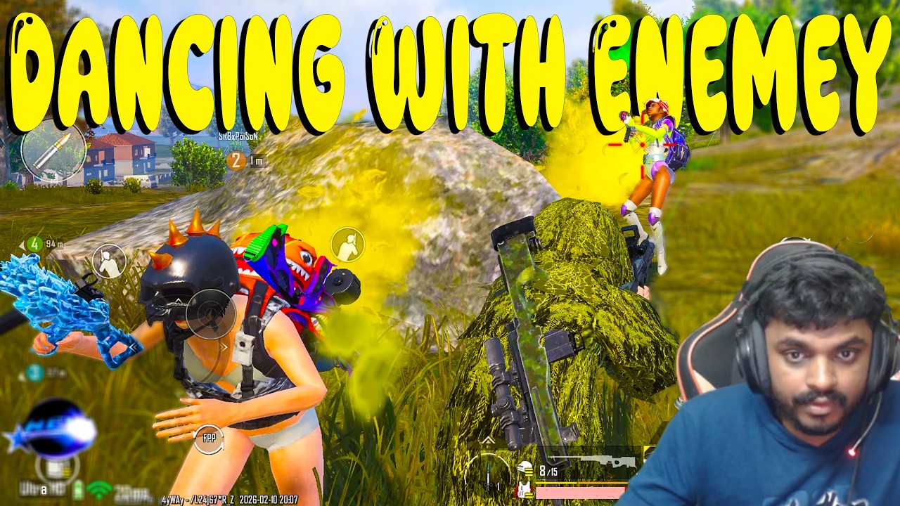 Dancing With Enemy At Last Zone - BGMI 4.2