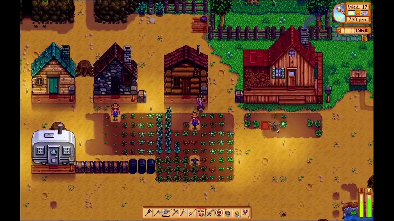 Stardew Valley with friends: Skips has seen this before