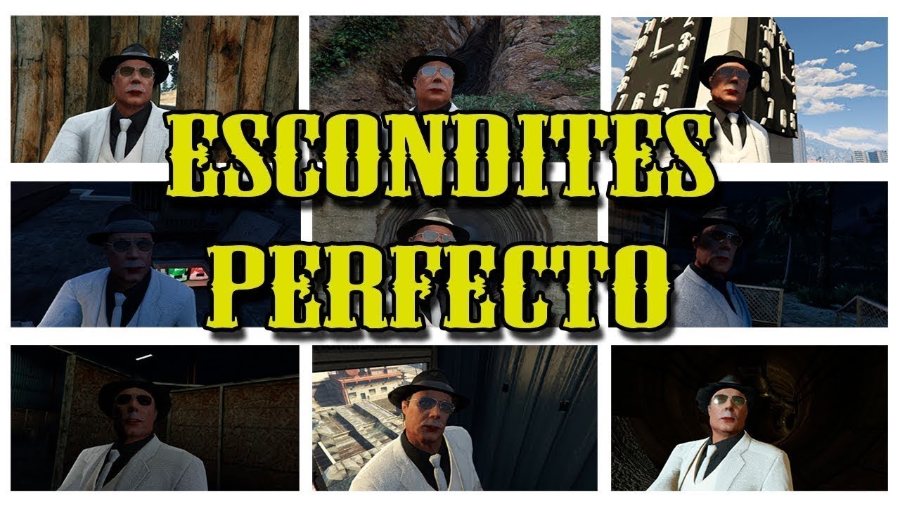 MEJORES ESCONDITES EN EL MAPA DE GTA V