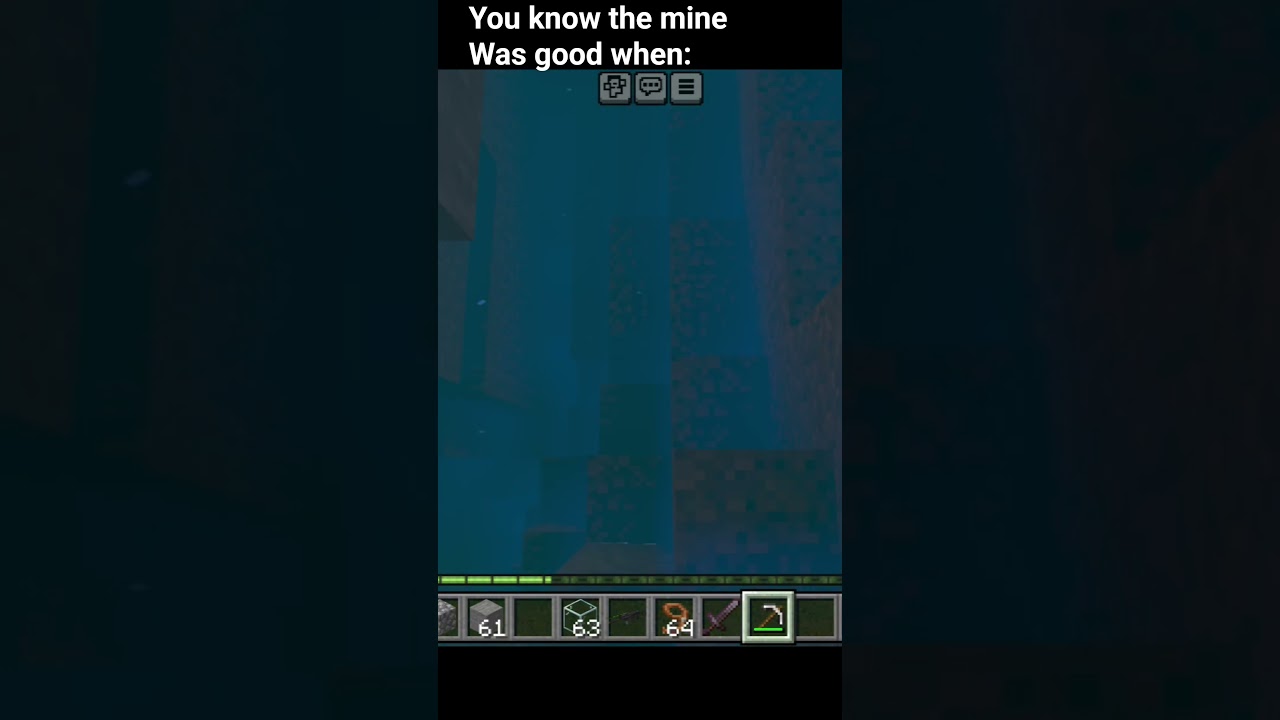 you know the mine was good when 