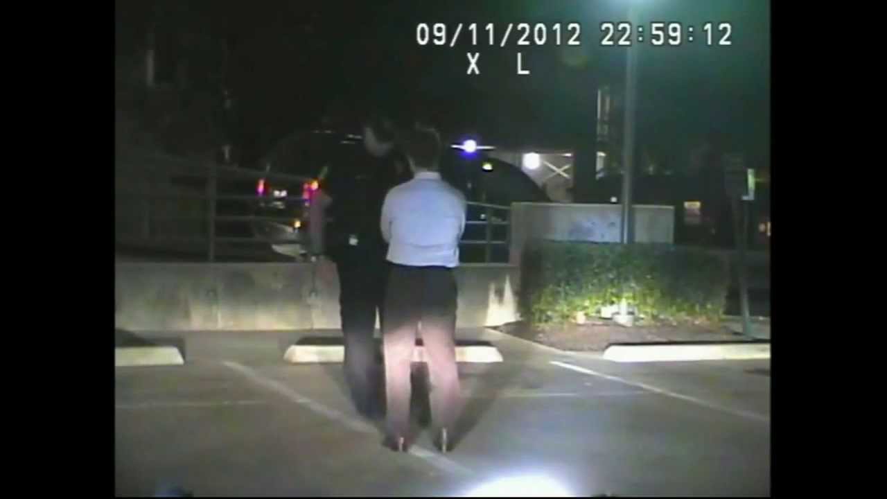 Jack Stick DWI Arrest Dash Cam Video - The Arrest
