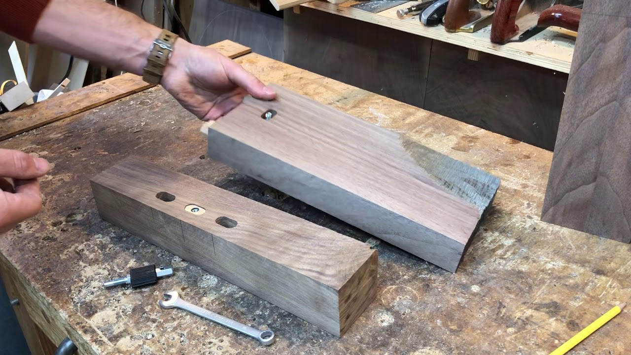 Bed connector demo video (Festool Domino connectors)