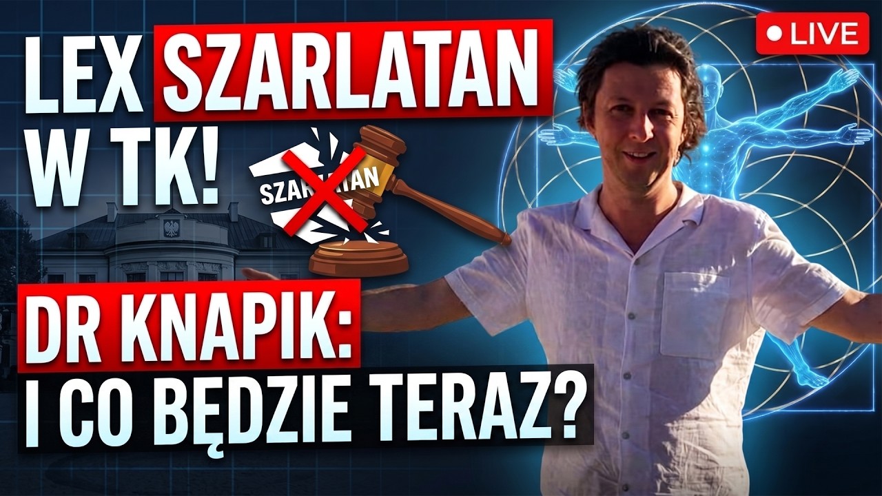 LEX SZARLATAN W TK! Dr Oskar Knapik na ŻYWO.