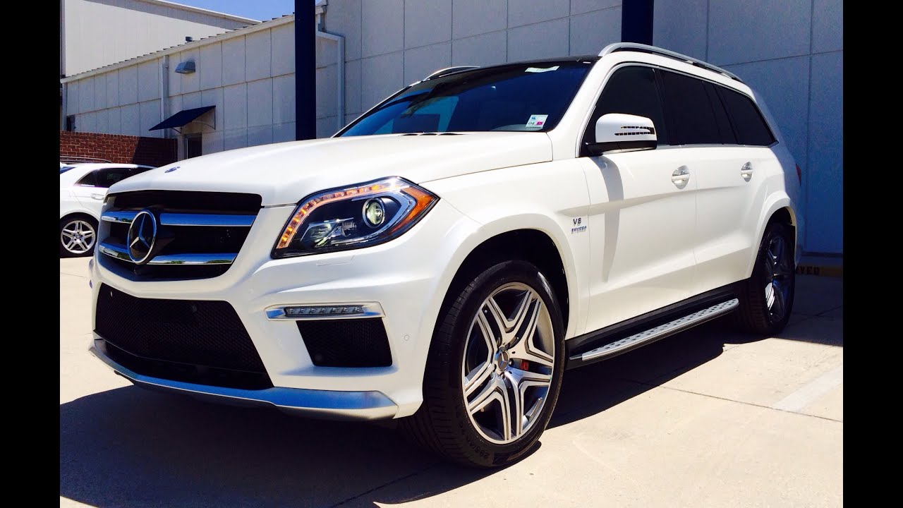 Выхлопная система, запуск и подробный обзор Mercedes Benz GL63 AMG 2014/2015