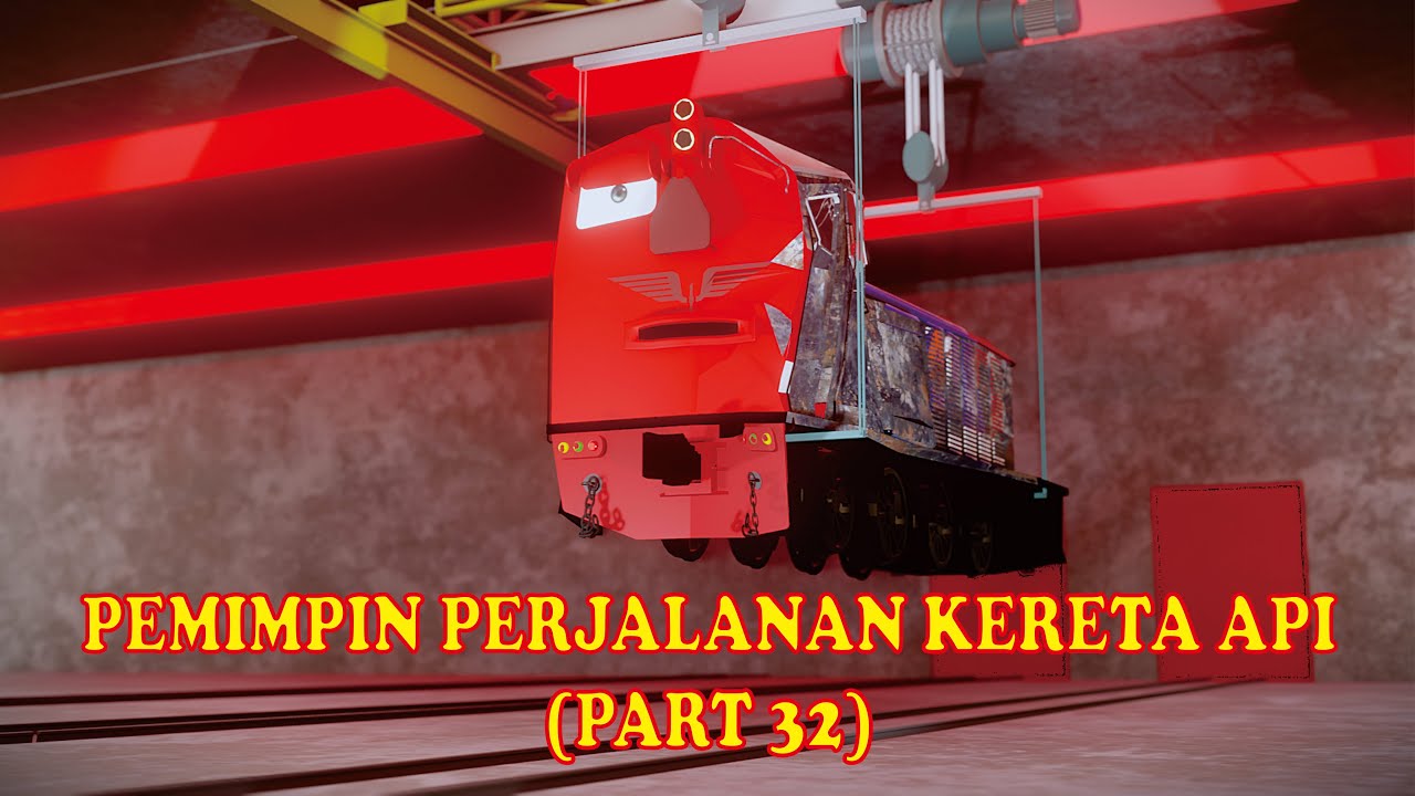 KERETA API BERCERITA | EPS 8 | PART 32 | PEMIMPIN PERJALANAN KERETA API |