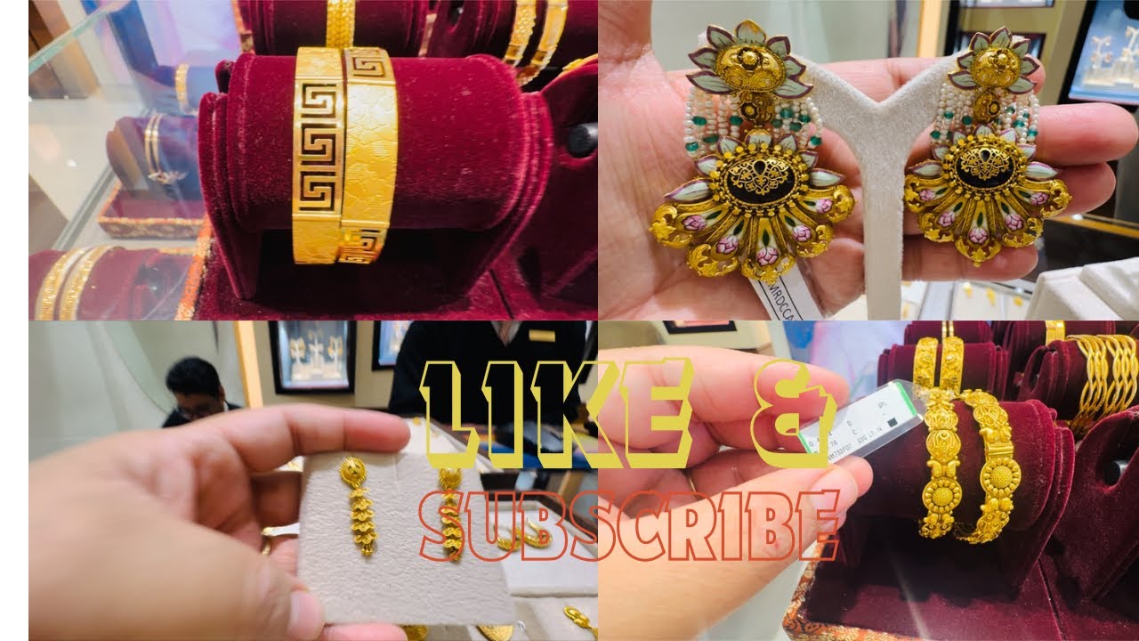 आज मैंने दिखाया Tanishq का bangle or earring collection #viral #gold #viralvideos #vlog#subscribe🌹🙏🏻