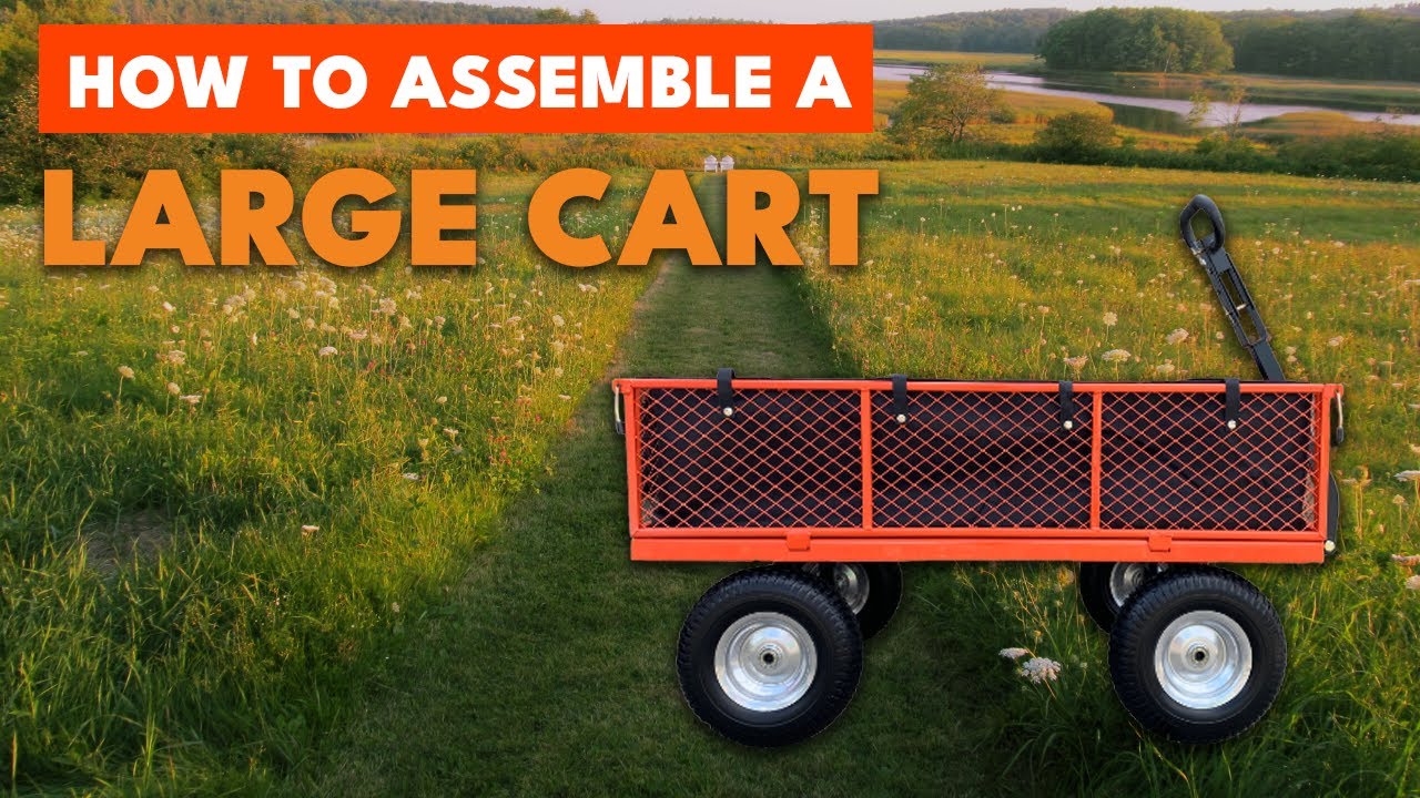 Sherpa Large Garden Trolley Assembly Tutorial (SLGT3)