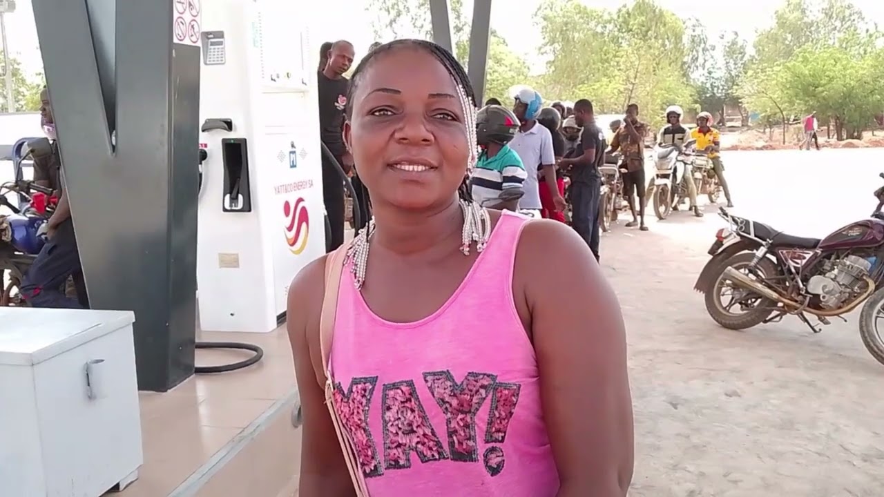 Une nouvelle station d'essence dans la ville de Dapaong