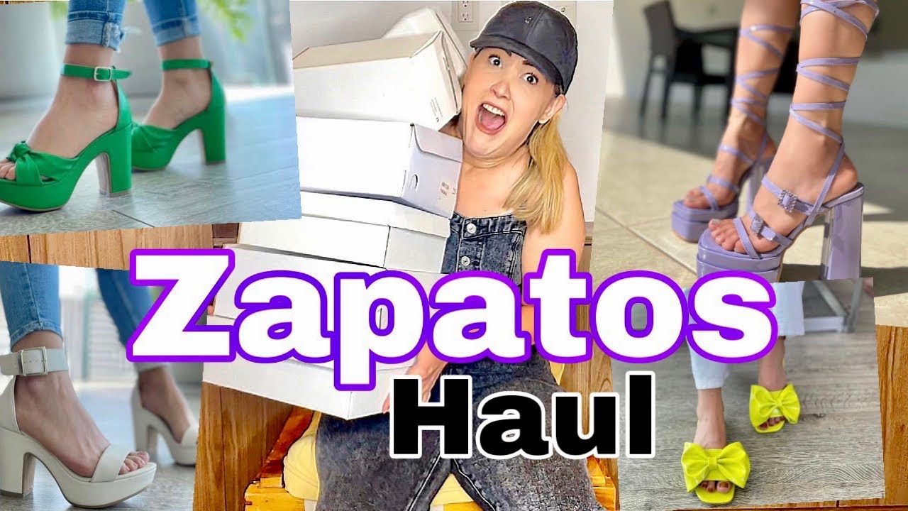 HAUL DE ZAPATOS / Encontré unos tacones cómodos como pantuflas