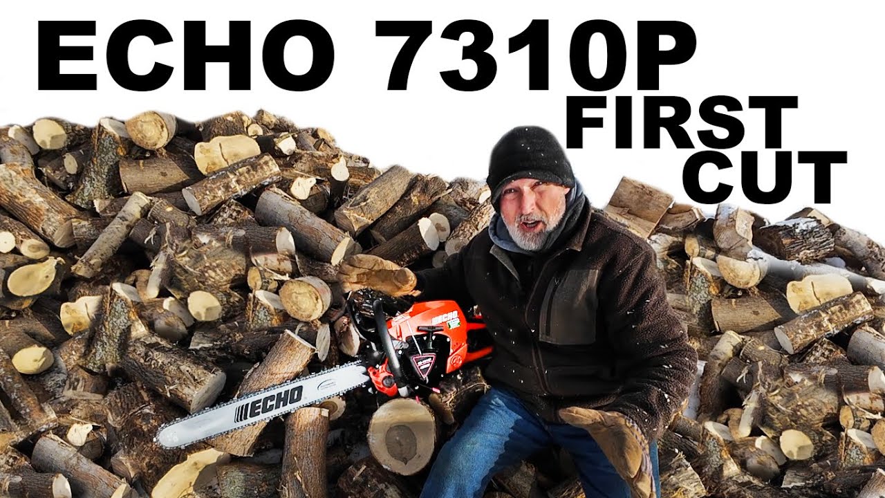 ECHO CS-7310P CHAINSAW - FIRST TANK FIRST IMPRESSIONS!