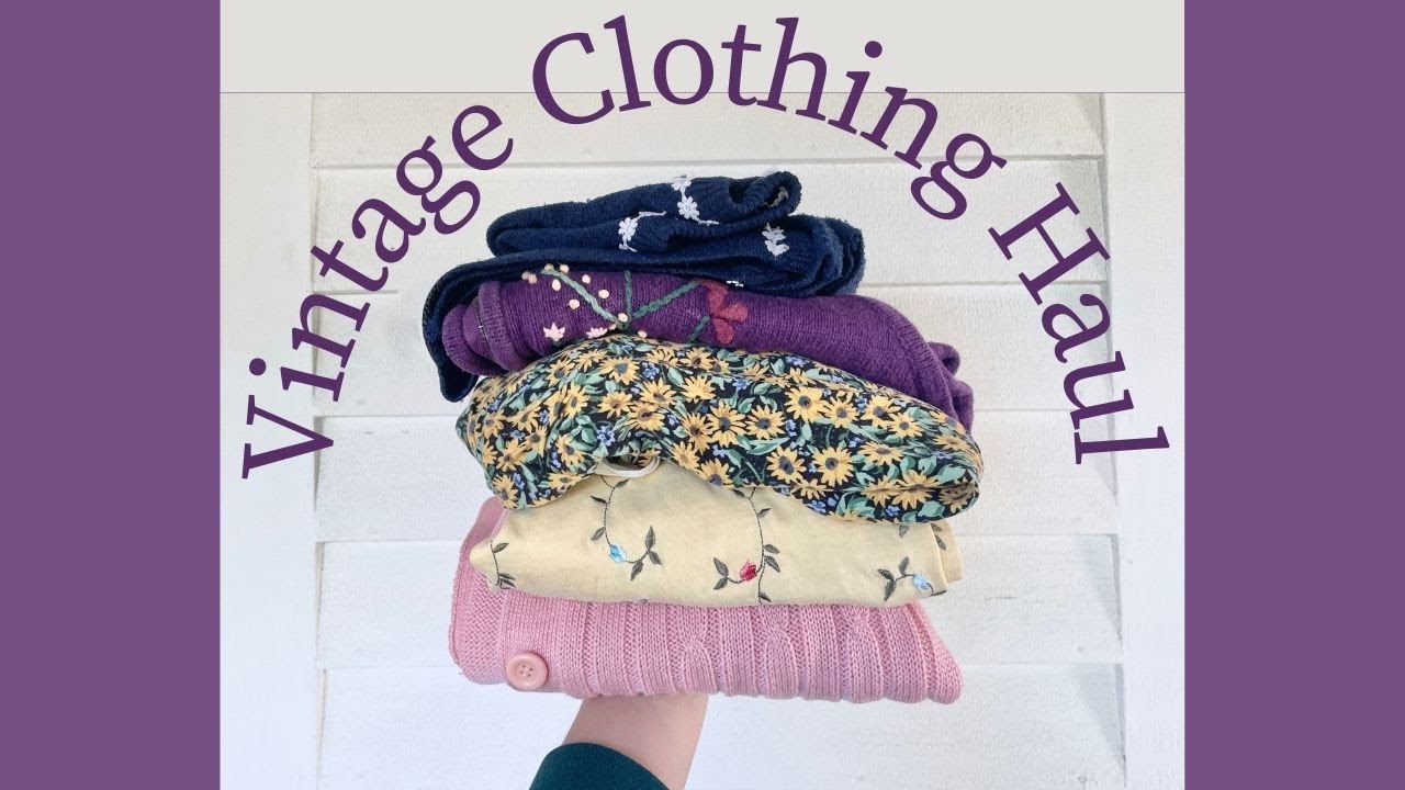 Vintage Clothing Haul !!! - Let's See What I Found At One Of My Favorite Local Thrifts