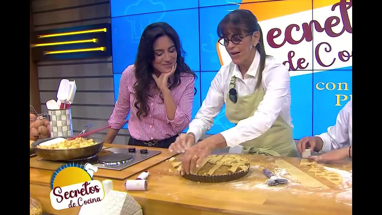 Sandra Plevisani enseña a preparar un delicioso pie de manzana con su receta secreta