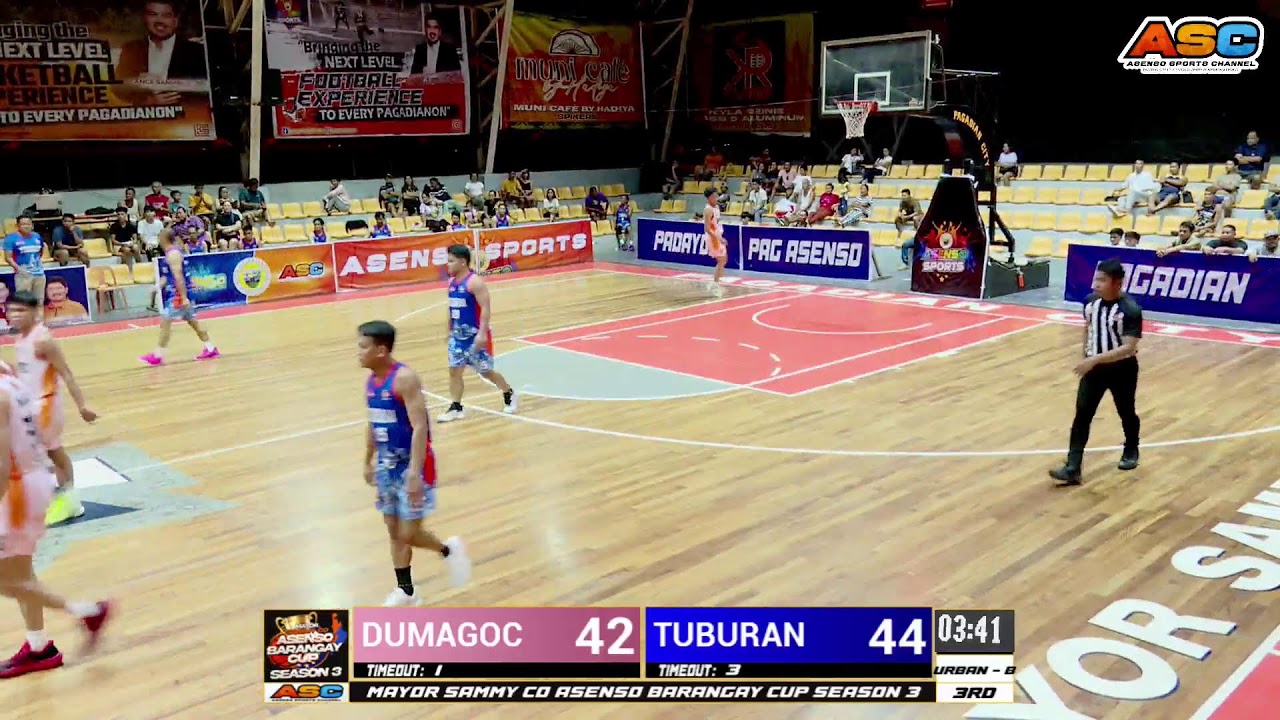TUBURAN vs DUMAGOC | URBAN - B | ASENSO BARANGAY CUP SEASON 3 | MARCH 3, 2026.