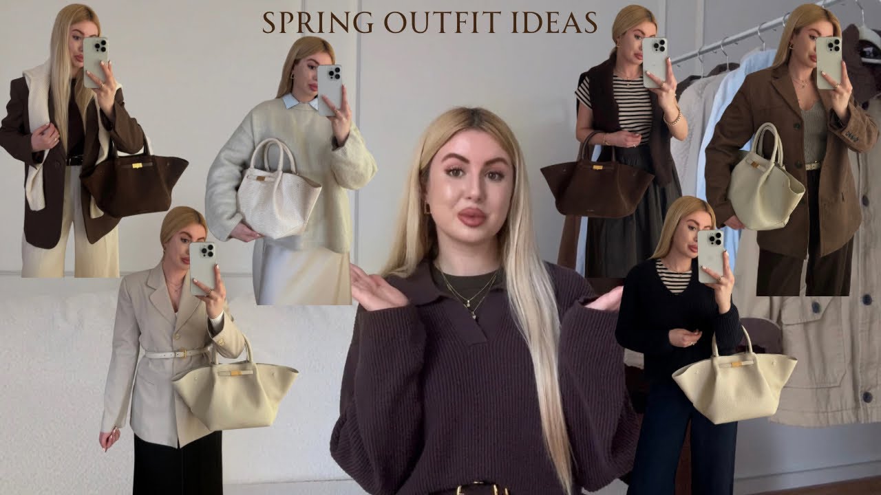SPRING OUTFIT IDEAS + New In My Wardrobe (Demellier London, Ceneecho)