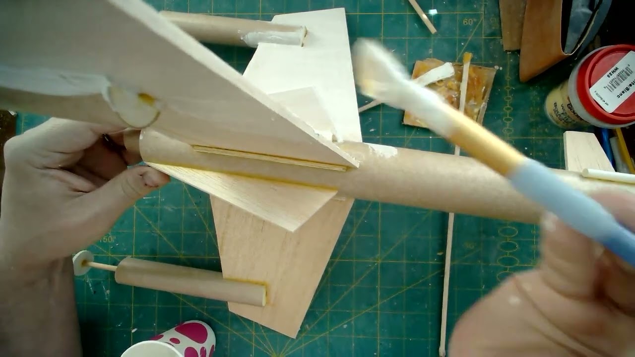 Estes Super Vega Vintage Build, Part 10