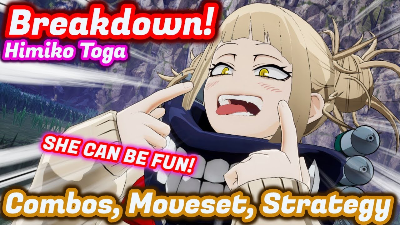 Toga Breakdown! Combos/Resets My Hero Ones Justice 2 