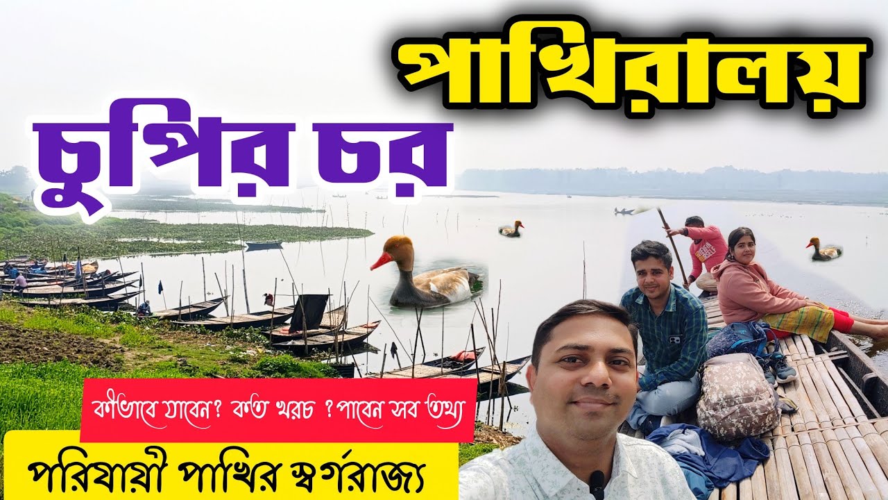 Chupir Char Purbasthali | চুপির চর পাখিরালয় | Chupir Char Pakhiralay | Winter Migratory Birds