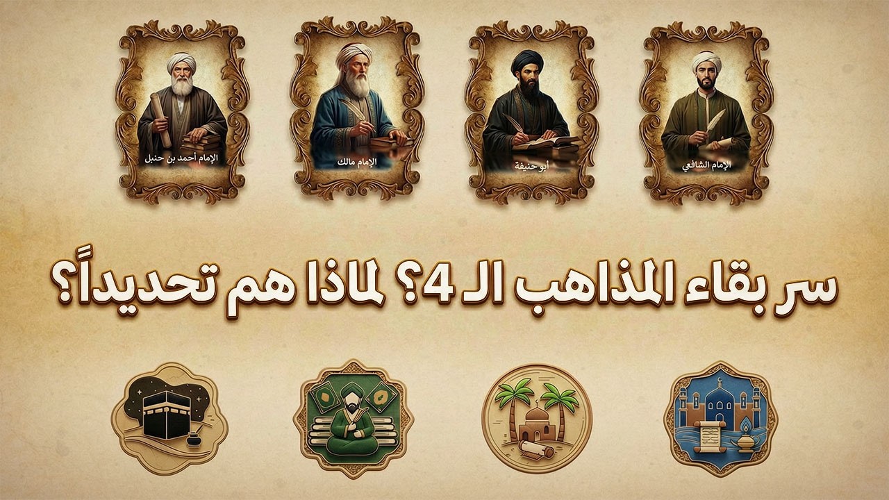 لماذا بقيت المذاهب الأربعة فقط؟ سر استمرارها وأماكن انتشارها