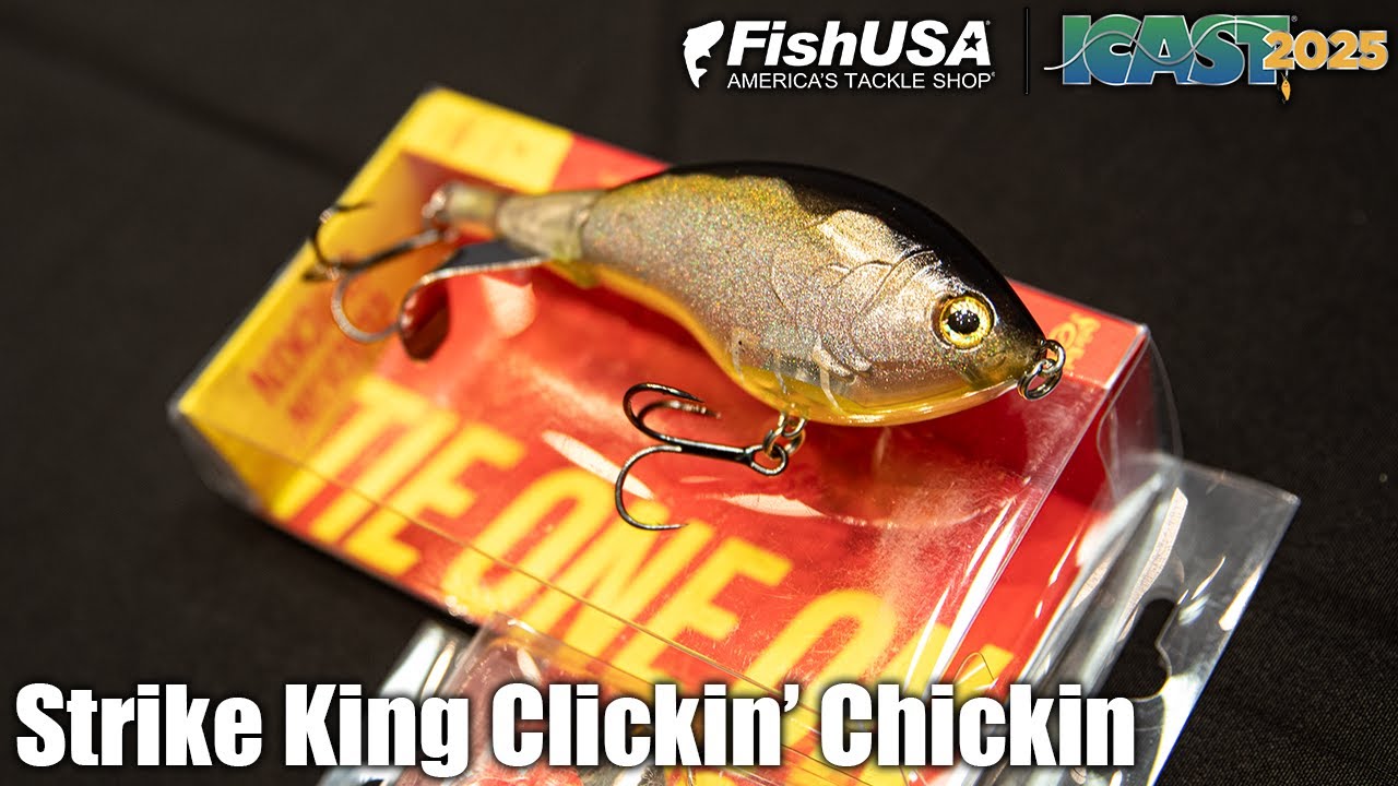 The Strike King Clickin' Chickin - A NEW Plopping Style Topwater Bait from Strike King