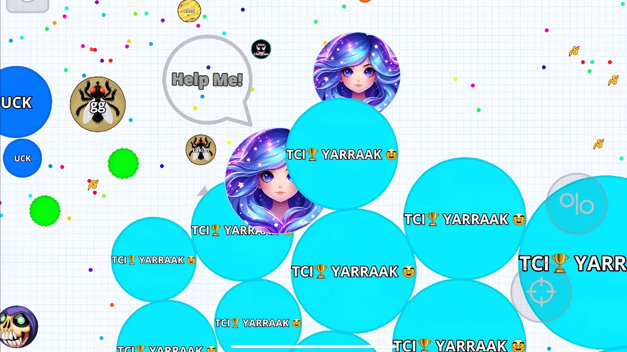 UNCUT PRO DUO WITH VOX🔥 (AGARIO MOBILE)