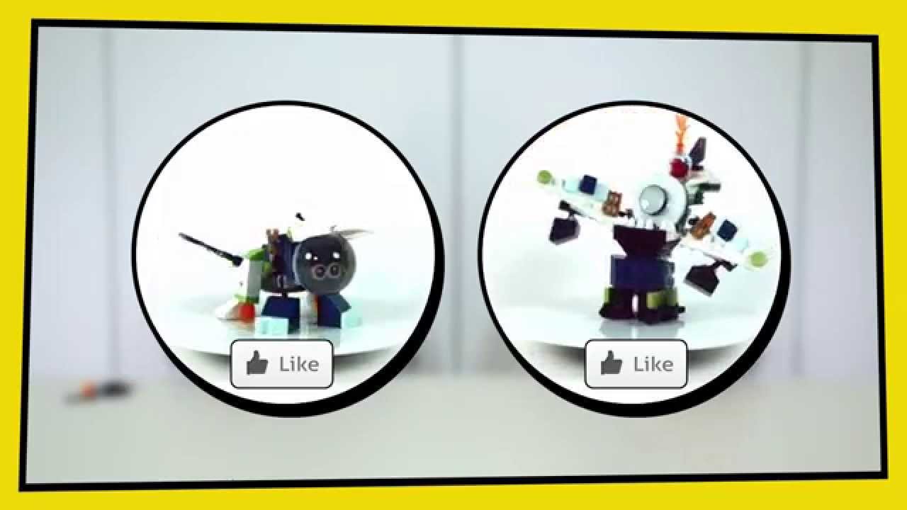 Build a Glow-in-the-Dark Moon Mix - LEGO Mixels - Designer Challenge 4